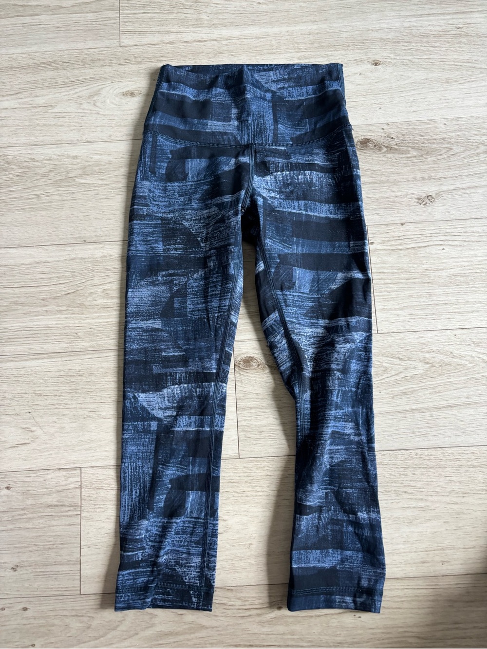 Lululemon Wunder Under high-rise crop leggings midnight navy size 4
